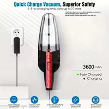 DriveTech™ PowerVac – Portable Wireless Car Vacuum